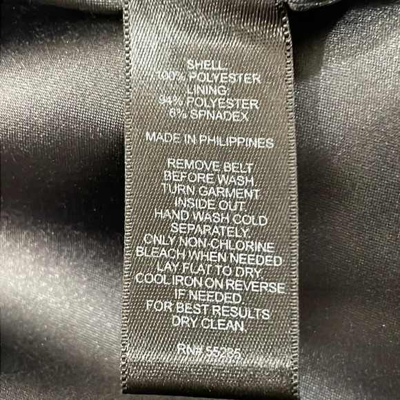 Express Black Halter Dress Keyhole Front and Back L - Picture 14 of 16